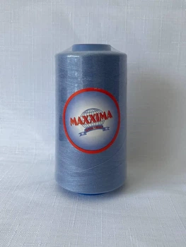Швейные нитки MAXIMA 100% полиэстер NE 40/2, 5000 ярдов, нежно-голубые (код цвета 235)