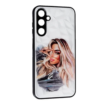 Чехол Prisma Ladies New для Samsung A26 Girl in a hoodie