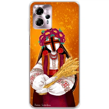 Силіконовий чохол BoxFace Motorola G13 Motanka by H Soldatkina (45900-up2643)