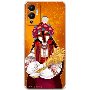 Силіконовий чохол BoxFace Infinix Hot 12 Play Motanka by H Soldatkina (45088)