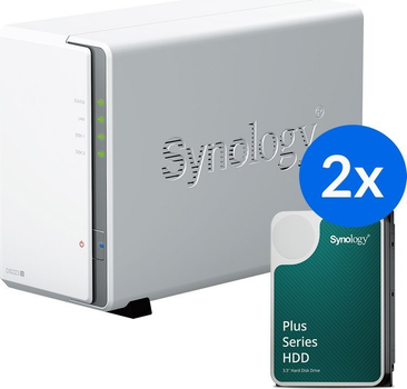 Мережеве сховище Synology DS223J (DS223J-16T-10-2)