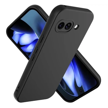 Силіконовий чохол Soft Tuch з мікрофіброю всередині для Google Pixel 9А Чорний