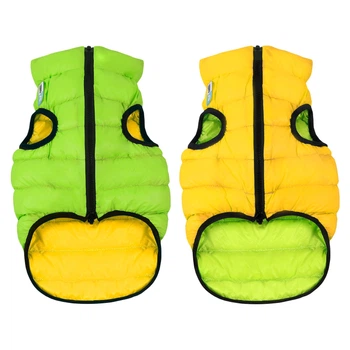 Курточка AiryVest двостороння салатова \ жовта XS 25
