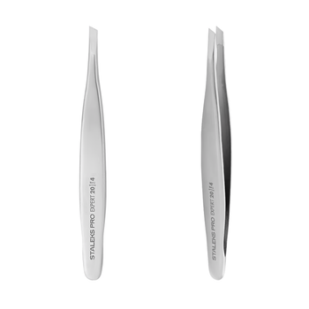 Пинцет для бровей STALEKS PRO EXPERT 20 TYPE 4