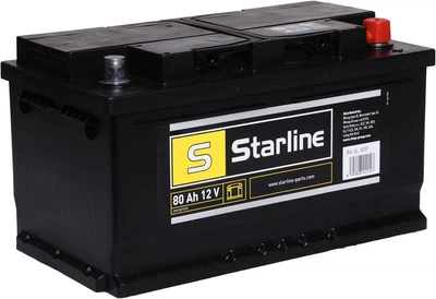 Акумулятор Starline 12В 80Аг 740А (EN) BA SL 80P R+