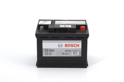 Акумулятор Bosch T3 12В 55Аг 420А (EN) 0 092 T30 050 R+