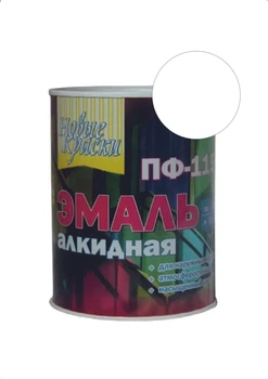 Эмаль алкидная ПФ-115 Новые краски белая 2,8 кг