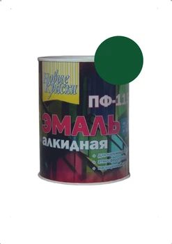 Эмаль алкидная ПФ-115 Новые краски темно-зеленая 0,8 кг