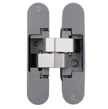 Скрытая петля Profitlock PL140 3D – 24×110 мм, для дверей 40 кг, матовый хром (PL140.SC)