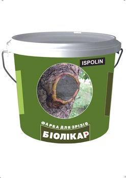 Краска для срезов деревьев "Биолекарь" 1,0л