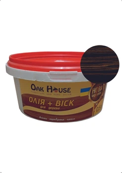 Масло воск Oak house для дерева Эбеновое дерево 500 мл
