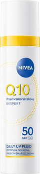 Krem-fluid przeciwzmarszczkowy Nivea Q10 Daily Uv Spf50 40 ml (5900017099194)