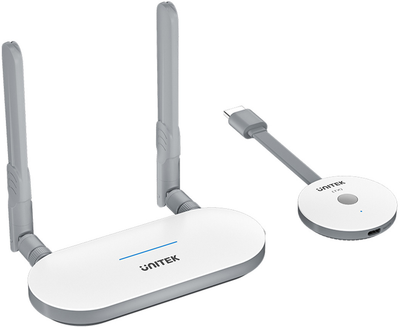 Комплект подовжувача HDMI-сигналу Unitek 50 м White (V1183A01)
