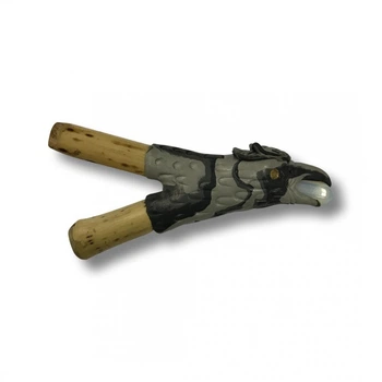 Трубка для Rapé Kuripe "Gaviao" Ворон (KUTP2400/2)