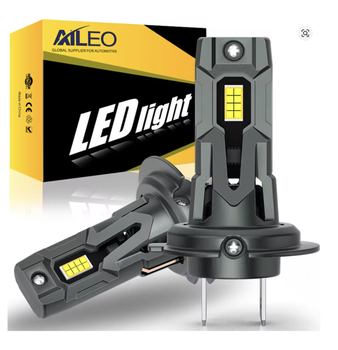 Автомобільні LED лампи AILEO H7 90W 12000Lm 6500K з вентилятором, мінірозмір, Canbus Ready (комплект, 2 шт.)