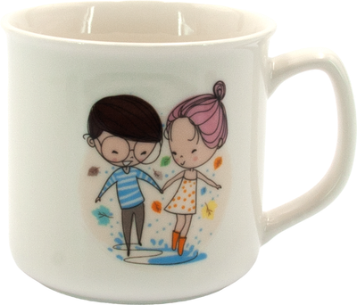 Кружка фарфоровая Milika Lovely Season 370 мл (M0520-KLTC9-R117C)