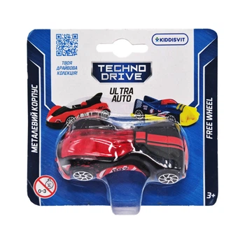 Игровая мини-машинка Ultra Auto TechnoDrive 250321W-9 металлический корпус