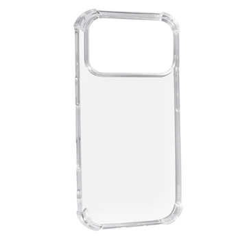 Силиконовый чехол Shock proof для Apple iPhone 17 Pro Max Transparent