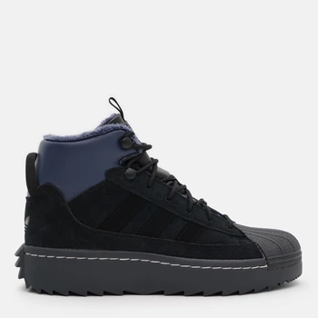 Підліткові зимові черевики для хлопчика Adidas Superstar Winter Trek J JQ0346 38 Core Black (4068801044995)