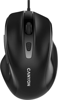 Mysz Canyon M-6 USB Black (CNE-CMS6)