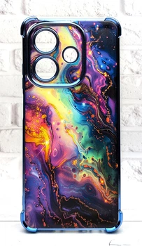 Чехол Luxury Case для Oppo A3x (CPH2681 / CPH2641) силиконовый бампер с рисунком