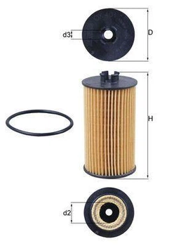 Фільтр масляний Knecht OX401D