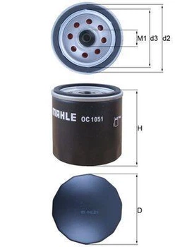 Фільтр масляний Mahle OC1051