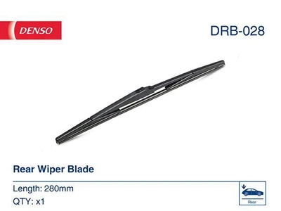Щітка склоочисника задня каркасна (двірник) DENSO Rear, DRB-028, 280 мм