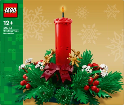 Конструктор LEGO Iconic Декор для рождественского стола 433 детали (40743)