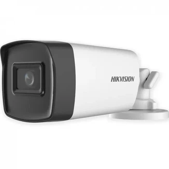 Turbo HD відеокамера Hikvision DS-2CE17H0T-IT5F (С) 3.6мм 5 Мп Білий (12166)