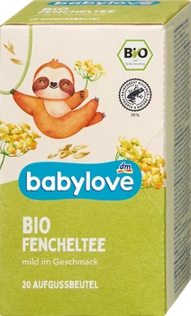 Дитячій Чай з фенхелем, для дітей з 5 місяців, TM Babylove