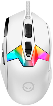 Миша Lorgar MSP80 Wired Gaming Mouse Pro USB White (LRG-MSP80-WH)
