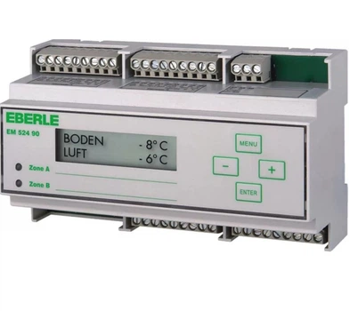 Метеостанция двухзонная Eberle EM 524-90