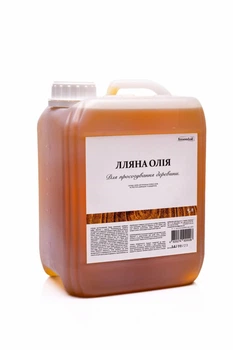Лляна олія для обробки дерева Linseedoil, 5 л.