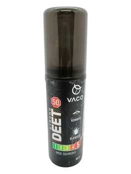 Спрей VACO Strong Deet 50 от комаров клещей и мух 80 мл