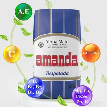 Чай йерба мате Yerba Mate Amanda Despalada. 0,5 кг
