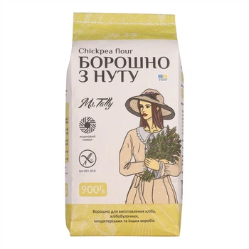 Мука из нута, без глютена Ms. Tally, 900 г