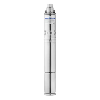 Насос скважинный AGUA винтовой 3S QGD 370Вт Hmax 75м 1.8м³/ч Ø75мм с серединным забором воды CV035071