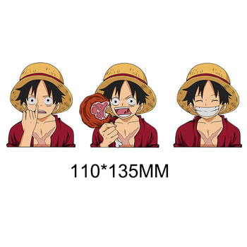 Голографическая наклейка Ван Пис Луффи One Piece Luffy