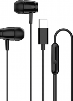 Навушники Canyon SEP-5 Type-C Black (CNS-CEP5B)