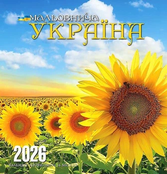 Календар 2026. Барви світу. Мальовнича Україна