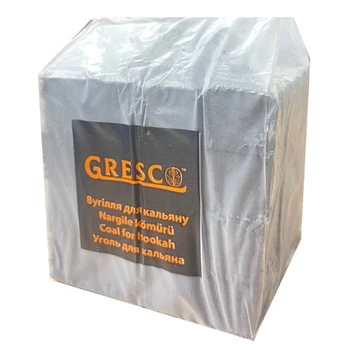Вугілля Gresco горіхове 64 кубики 1кг