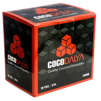 Уголь CocoDalya 18 кубиков