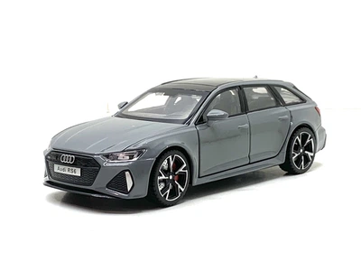 Машина TK Union Group Audi A6 металопластик 1:32 звук світло інерція Сіра (ТК-10206)