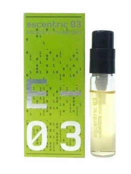Туалетна вода унісекс Escentric Molecules Escentric 03 vial 2 мл
