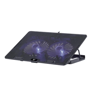 Охлаждающая подставка для ноутбука Havit HV-F2083 3.25W с подсветкой и вентиляторами