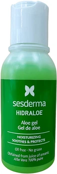 Успокаивающий гель для лица и тела Sesderma Hidraloe Aloe Gel с алоэ 80 мл (8429979489654)