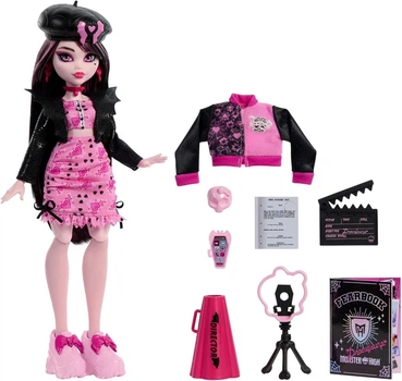 Лялька Mattel Monster High Fearbook Draculaura Монстер Хай Дракулаура книга страху