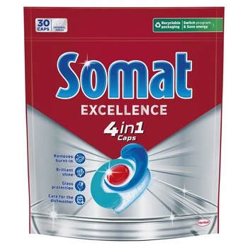 Таблетки для посудомийної машини Somat Exellence 30 шт (9000101808292)