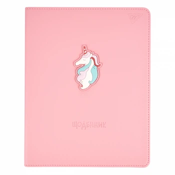 Щоденник шкільний PU інтегральний Unicorn А5 40 аркушів Yes (911614)